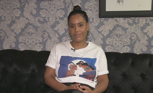 La chanteuse Amel Bent lors de notre interview WTF