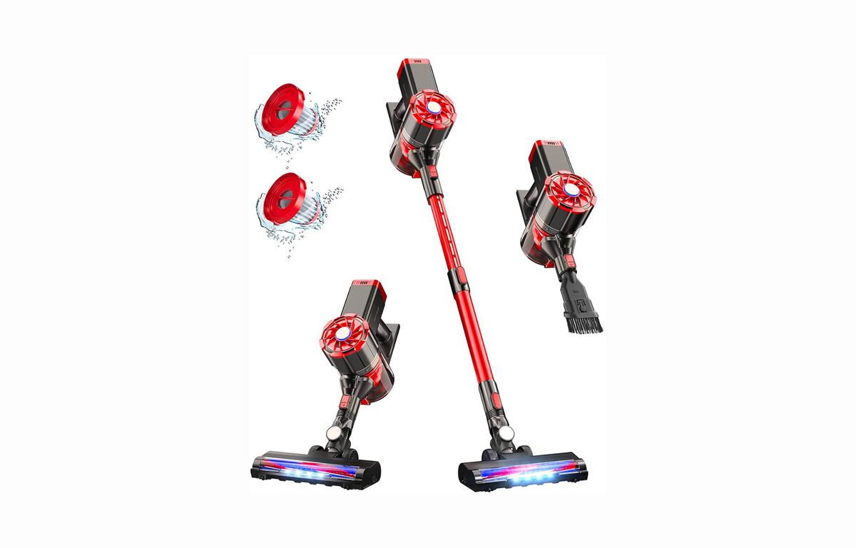 Amazon Retrouvez L Aspirateur Balai Prettycare Puissant Et Efficace A Moins De 100