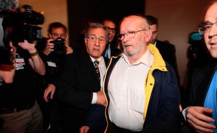 Jean-Claude Mas à l'ouverture de son procès à MArseille, le 17 avril 2013.