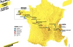 Tour de France féminin 2025 : Le parcours complet étape par étape