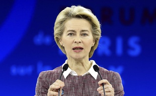 La présidente de la Commission européenne Ursula von der Leyen.
