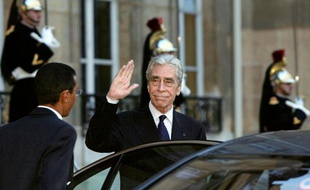 Yves Guéna, le 3 janvier 2003, alors président du Conseil constitutionnel