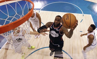 Lebron James a mené son équipe à la victoire lors du All Star Game 2019.