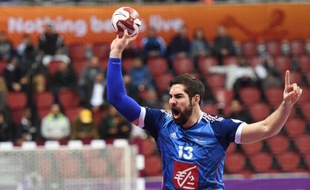 Nikola Karabatic aux Championnats du monde à Doha le 20 janvier 2015