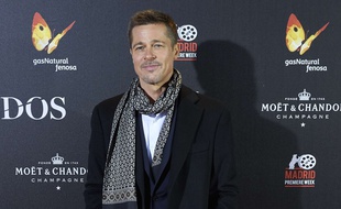Brad Pitt à l'avant-première du film «Alliés», en novembre 2016.
