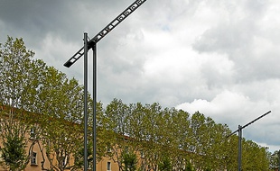 La place d'armes devenue esplanade.