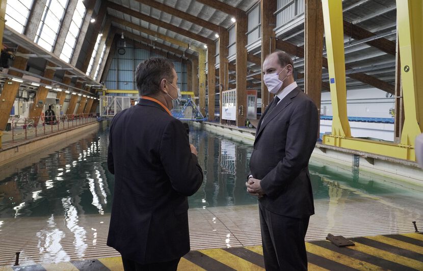 Brest Jean Castex Encense L Ifremer Pour Son Role Dans L Extension Du Domaine Maritime Francais