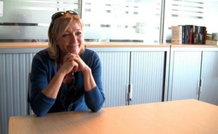 Marine Le Pen répond aux questions de 20minutes.fr, le 14 septembre 2010.