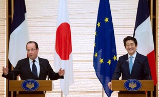 Le président français François Hollande a demandé aux Japonais de comprendre la nécessité pour la France de "travailler avec l'Asie et de ne pas opposer tel ou tel pays", en réponse à une question sur les liens sino-français, lors d'une conférence samedi au Japon où il effectue une visite d'Etat.