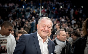 Jean-Michel Aulas s'est rendu à Bercy le 24 janvier pour assister à la rencontre de NBA entre Charlotte et Milwaukee.