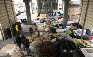 Le campement de Stalingrad.