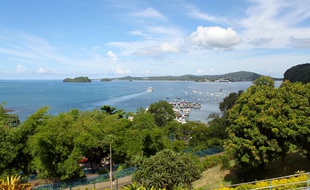 Le port de Mamoudzou à Mayotte, le 4 mars 2017.
