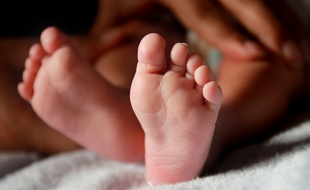 Un bébé. Illustration.