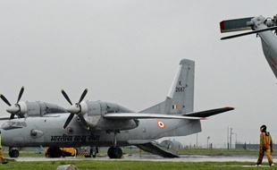 Un AN-32 de l'armée de l'air indienne le 6 septembre 2014.