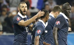 Karim Benzema face à l'Arménie