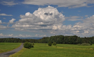 (Vraie) Photo de paysage tchèque.