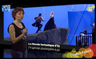 Caroline Vié dans le studio de 20 Minutes