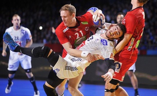 Fabregas lors du match entre la France et la Norvège au Mondial de handball, le 15 janvier 2017.