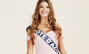 Miss Côte d'Azur a l'habitude des objectifs, elle n'avait que 3 mois à son premier shooting