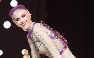 La chanteuse Katy Perry au festival de Glastonbury