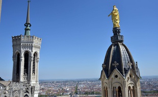 Basilique de notre dame de Fourviere Lyon