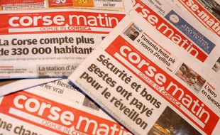Des Unes du journal «Corse Matin »