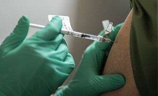 Une vaccination dans l'Etat de l'Oregon, aux Etats-Unis.