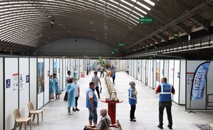 Plus de 314.000 injections ont été organisées dans les halles du Palais des expositions