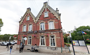 La mairie d'Halluin, dans le Nord.