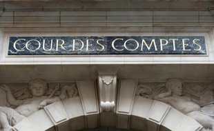 Photographie de la façade de la Cour des comptes le 22 janvier 2013 à Paris