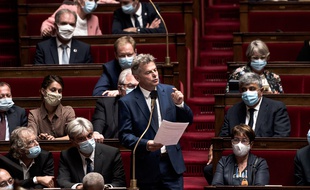 Fabien Roussel à l'Assemblée nationale.