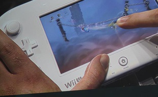 Le Gamepad (entre la tablette et la manette) de la Wii U de Nintendo.