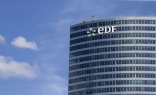 Le siège du groupe français EDF à La Défense, le 4 août 2015, près de Paris