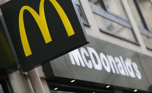 Logo d'un restaurant McDonald's