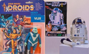 Des jouets "Star Wars" vendus aux enchères à Drouot.