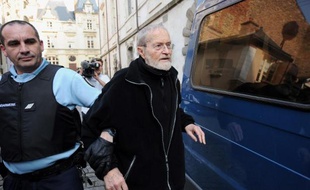 Maurice Agnelet à l'issue de son procès le 11 avril 2014 à Rennes