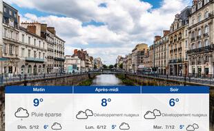 Météo Rennes: Prévisions du samedi 4 décembre 2021