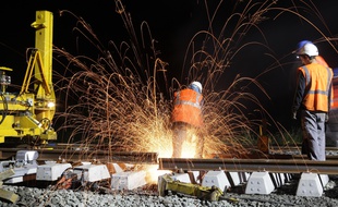 Le chantier de la ligne Nantes Angers s'est déroulé de nuit