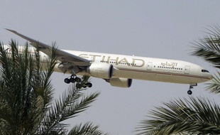 Un avion de la compagnie Etihad Airways