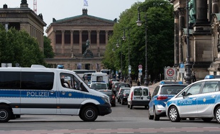 Des voitures de police en Allemagne (image d'illustration).