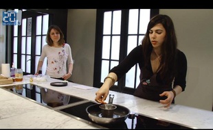 Capture d'écran du test de fabrication de cosmétiques maison.