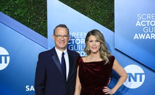 L'acteur Tom Hanks et son épouse, la comédienne Rita Wilson