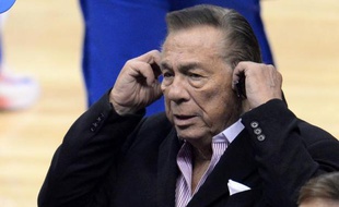 Le propriétaire des Los Angeles Clippers Donald Sterling, le 21 avril 2014 à Los Angeles