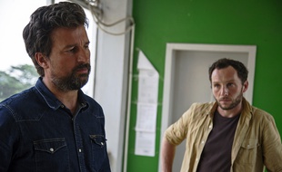 Phil Moore (à droite) et Jean-Philippe Rémy (à gauche) à Bujumbura, au Burundi, le 29 janvier 2016.