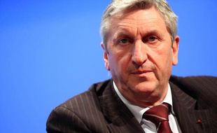 Jean-Michel Lemétayer, au congrès de la Fédération Nationale des Producteurs de Lait, le 15 avril 2012 à Lille.