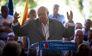 Jean-Claude Gaudin, le maire UMP de Marseille.
