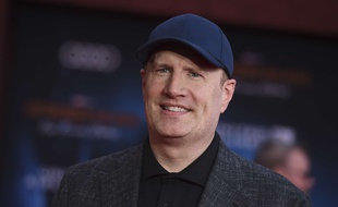 Kevin Feige, big boss des Studios Marvel, lors de la première mondiale du nouveau «Spider-Man».