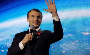 Emmanuel Macron à Paris le 11 décembre 2017.