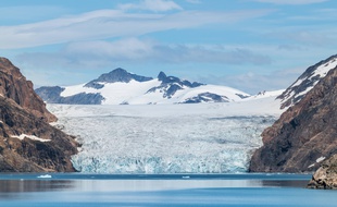 Un glacier au Groenland.