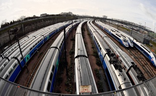 Des trains en gare (image d'illustration).